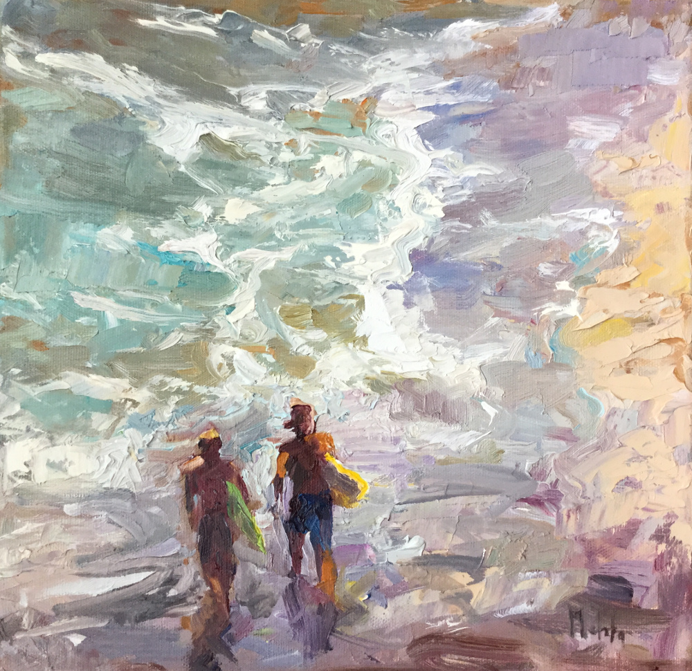 Two Surfers