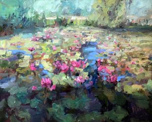 Lily Pond 10x12