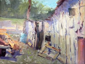 Old Dock Building 11x14