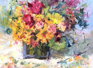 Garden Bounty 9x12 SOLD