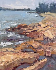 Ebbing Tide 12x9