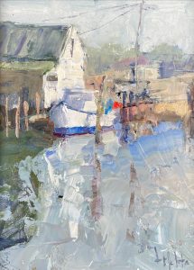 In the Boat Harbor 8x6 SOLD