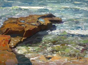Rocks and Reef 12x16 SOLD